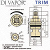 TRIM Hot Ceramic Disc Cartridge