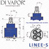 BLANCO LINEE S Tap Cartridge