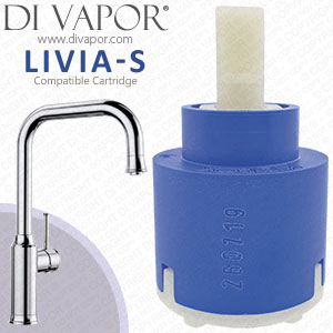 BLANCO LIVIA-S CHROME HP - Compatible BM3119CH Mixer Tap Cartridge - BM3119CHS