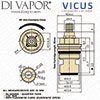 BLANCO VICUS Hot Kitchen Tap Cartridge