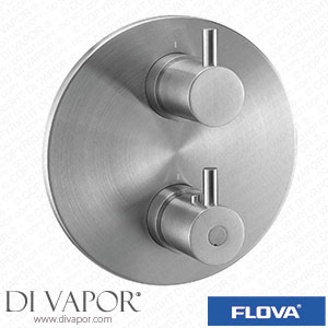 Flova BN-LVTRIM-RO Brushed Nickel Smartbox Finishing Kit - Round Spare Parts