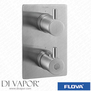 Flova BN-LVTRIM-SQ Brushed Nickel Smartbox Finishing Kit - Square Spare Parts