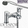 Bristan Deck Mounted Tap with Shower Hose & Hanset - 180mm Centres