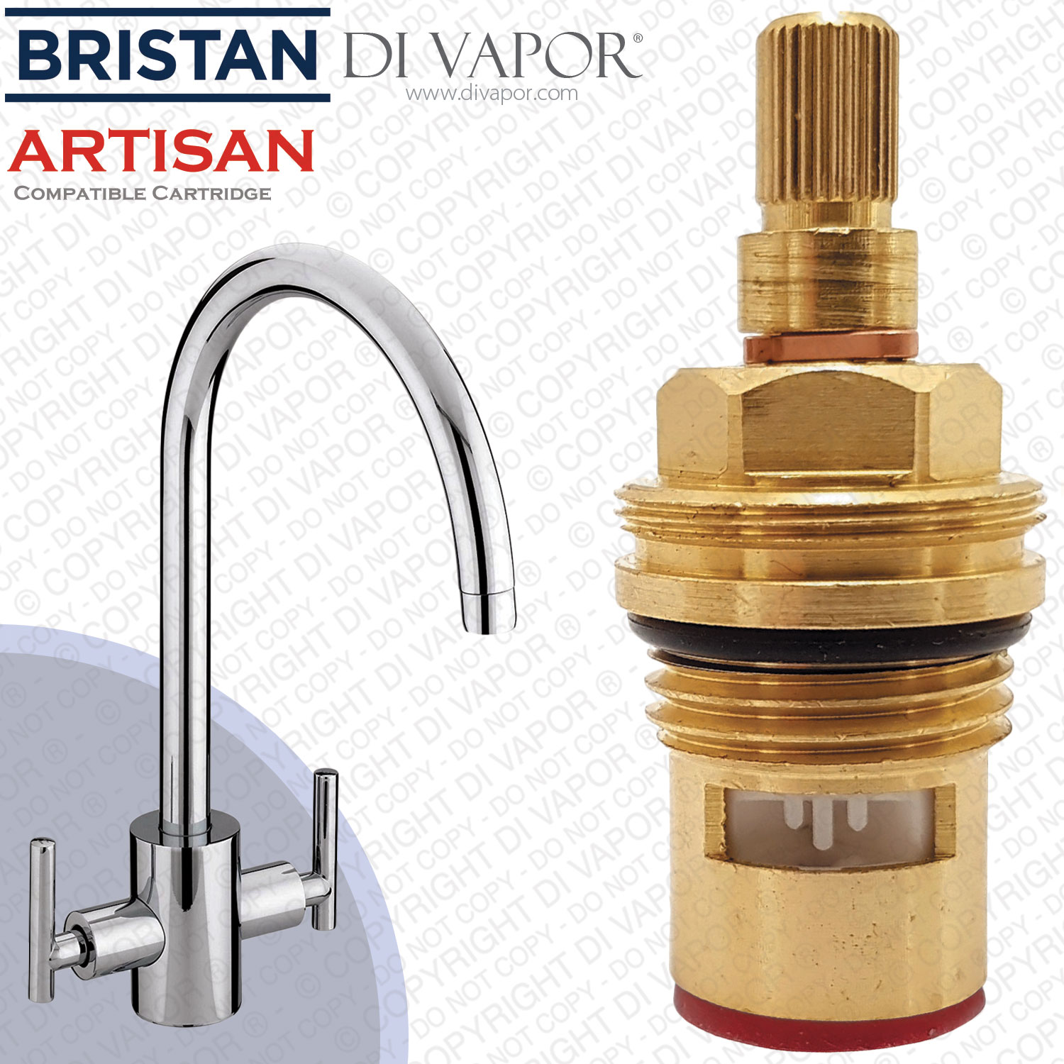 Bristan Artisan Hot Tap Valve Cartridge for AR SNKPRO C Professional