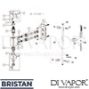 Bristan BR DV 328 Spare Parts Diagram