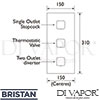 Bristan BR DV 383 Spare Parts Diagram