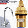 Bristan Monza Tap Cartridge Replacement Valve (Cold) - 1/2 Inch, 20 Spline Compatible Cartridge