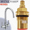 Bristan Monza Tap Cartridge Replacement Valve (Hot) - 1/2 Inch, 20 Spline Compatible Cartridge