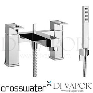 Crosswater BR422DC Ninety Bath Shower Mixer with Kit Spare Parts