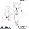 Bristan BRG BSM C Mixer Spare Tech Diagram