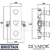 Bristan BRG SHC3STP C Spare Parts Diagram