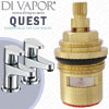 Bristan Quest Bath Hot Tap Cartridge Compatible Spare - BRQ4656