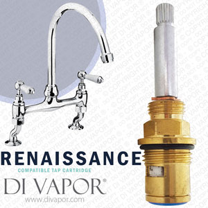 Bristan Renaissance Deck Mixer Cold Tap Cartridge Compatible Spare - BRR7344