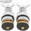 Attersall Coronation 1902 BS1010 Bath Tap Valves Revivers DTC34 Compatible BS1010VV Replacement