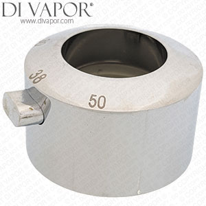 Bathstore 3091 Mk1 (Bensham E CHR A3093 AB303) Temperature Control Handle with Button - BS3091CTC