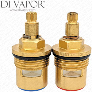 BS4512 CD XZ 20 Pair of 56mm 3/4 BSP Tap Cartridges - 20 Spline