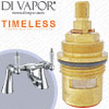B&Q Timeless Bath Tap Hot Cartridge Compatible Spare - BS5412.L20.H