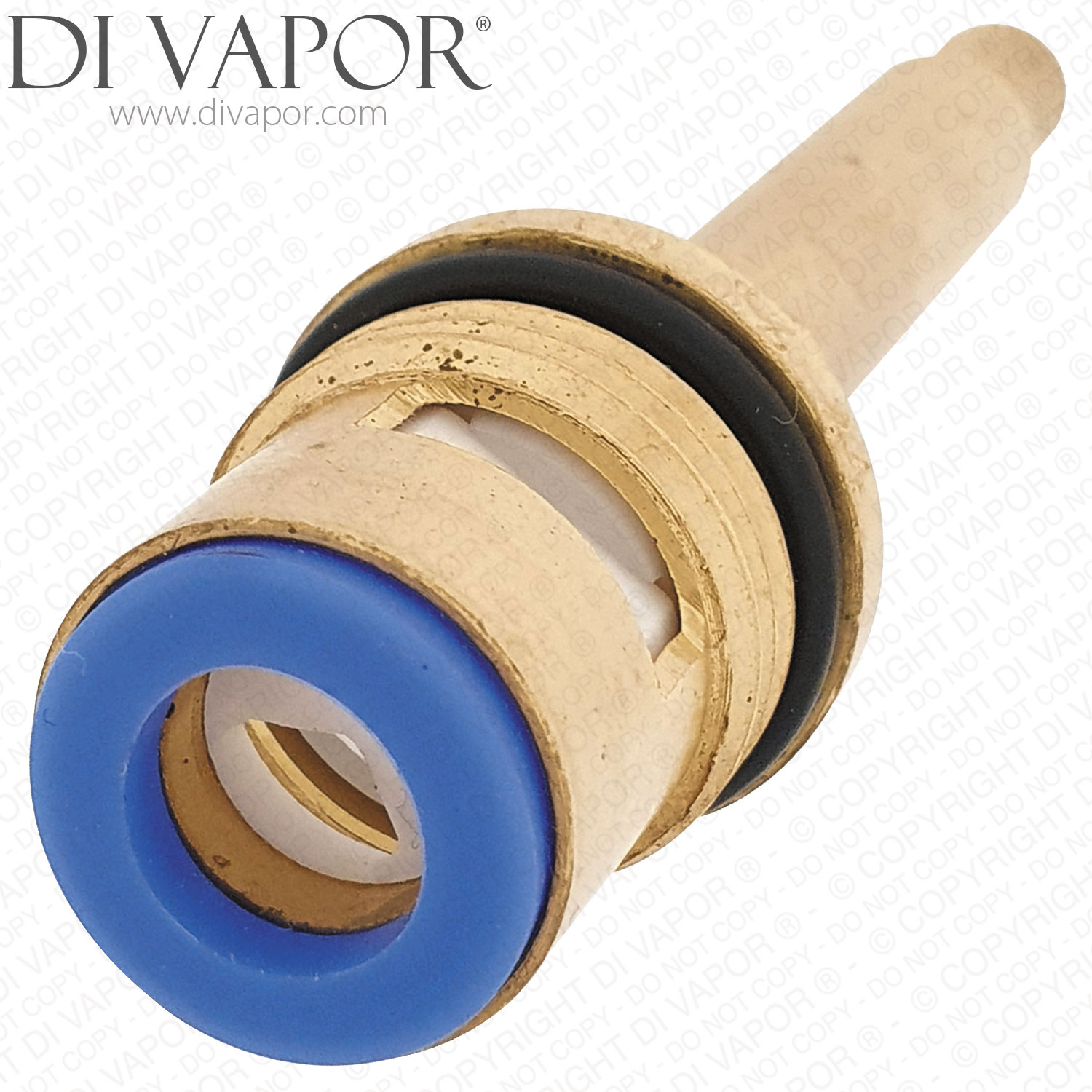 Bath Tap Cartridge Valve - 55mm, 3/4" BSP, 20 Tooth Spline, Fits Bristan Orta, Pisa & More