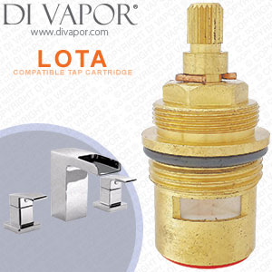 B and Q Lota Bath Hot Tap Cartridge Compatible Spare BS6449