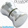 Shower Door Knob for Bathstore Showers - Metal Chrome - BS773268391