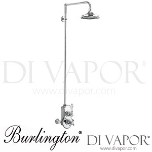 Burlington BSF1S+V16 Spey Thermostatic Exposed Shower Valve Single Outlet 6 Rose Spare Parts