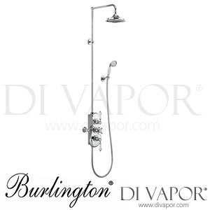 Burlington BSF3S+V17 Spey Thermostatic Exposed Shower Valve Two Outlet 9 Rose Spare Parts