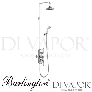 Burlington BSF3S+V60 Spey Thermostatic Exposed Shower Valve Two Outlet 12 Rose Spare Parts