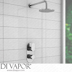 Victorian Plumbing Bosa Modern Shower Package with Concealed Valve + Round Rainfall Head - BSPK1 - Spare Parts