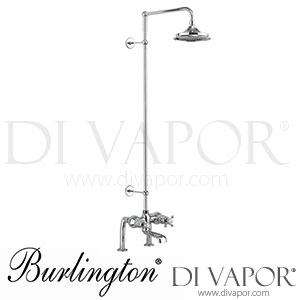 Burlington BT2DS BLA V60 | BT2DS.EXT+V60 Tay Thermostatic Bath Shower Mixer Deck Mounted Spare Parts