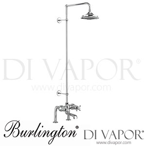 Burlington BT2DS MED_V17 Tay Thermostatic Bath Shower Mixer Deck Mounted Spare Parts