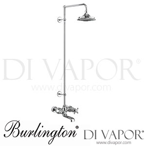 Burlington BT2WS BLA V16 | BT2WS.EXT+V16 Tay Thermostatic Bath Shower Mixer Wall Mounted Spare Parts