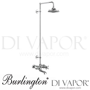 Burlington BT2WS BLA V17 | BT2WS.EXT+V17 Tay Thermostatic Bath Shower Mixer Wall Mounted Spare Parts