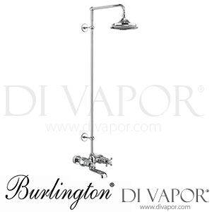 Burlington BT2WS MED_V16 Tay Thermostatic Bath Shower Mixer Wall Mounted Spare Parts