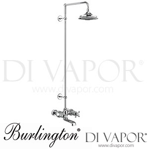 Burlington BT2WS MED_V60 Tay Thermostatic Bath Shower Mixer Wall Mounted Spare Parts