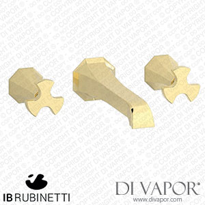 IB Rubinetti BT306II Belmondo + Belmondo Elle Wall Mounted Widespread Tap Tap Spare Parts