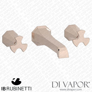 IB Rubinetti BT306RS Belmondo + Belmondo Elle Wall Mounted Widespread Tap Tap Spare Parts