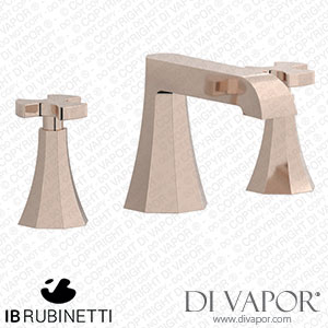 IB Rubinetti BT392RS Belmondo + Belmondo Elle Three Holes Washbasin Set with Low Spout Spare Parts