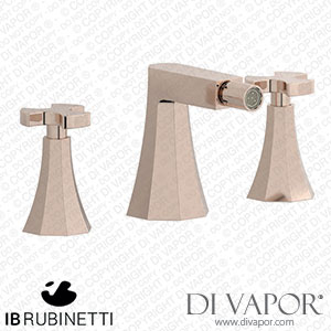 IB Rubinetti BT393RS Belmondo + Belmondo Elle Three Holes Bidet Set Spare Parts