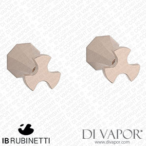 IB Rubinetti BT400RS Belmondo + Belmondo Elle Two Holes Wall Mounted Shower Spare Parts