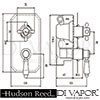 Hudson Reed BTSVT004 Spare Parts Diagram