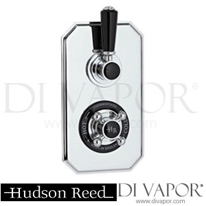 Hudson Reed BTSVT004 Black Topaz Twin Concealed Shower Valve With Diverter Spare Parts