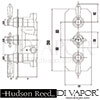 Hudson Reed BTSVT005 Spare Parts Diagram