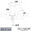 Bristan BTZ 1HBF C Spare Diagram