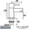 Bristan BTZ 3 4 C Spare Parts Diagram