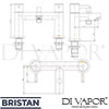 Bristan BTZ BSM C Mixer Spare Parts Diagram
