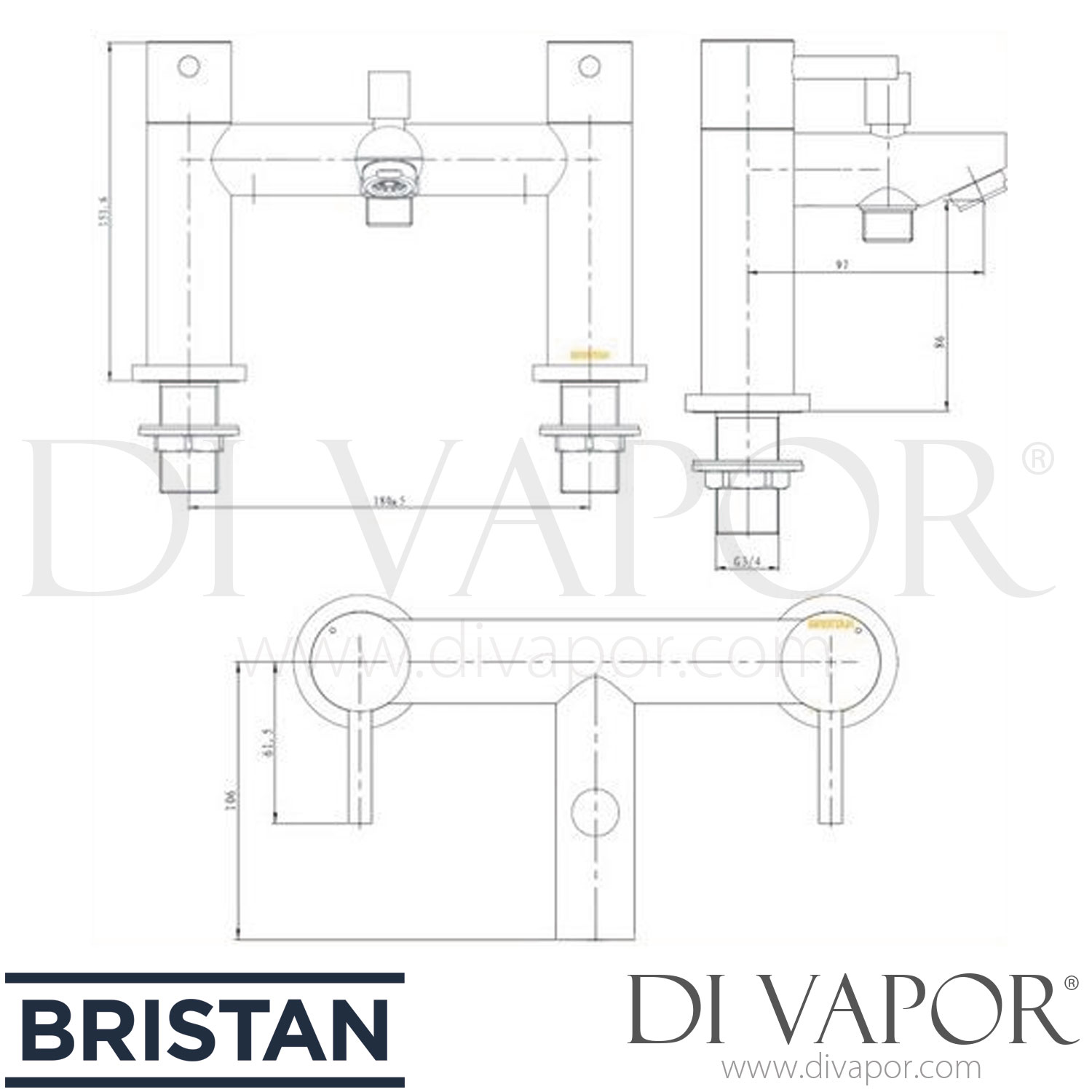 Bristan BTZ BSM C Blitz Bath Shower Mixer 25/05/2012 Tap Spare Parts