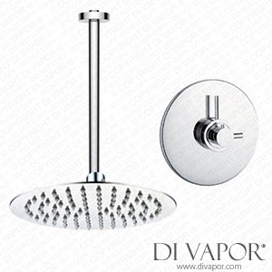 Better Bathrooms BUN/BeBa_26818/77946 Volta Concealed Concentric Shower Valve with 300Mm Ultra Slim Shower Head and Ceiling Arm Spare Parts
