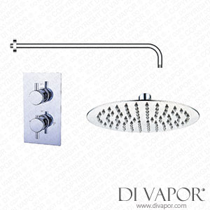 Better Bathrooms BUN/BeBa_27734/79065 Axel Single Outlet Shower Valve with Round Shower Head and Wall Arm Spare Parts