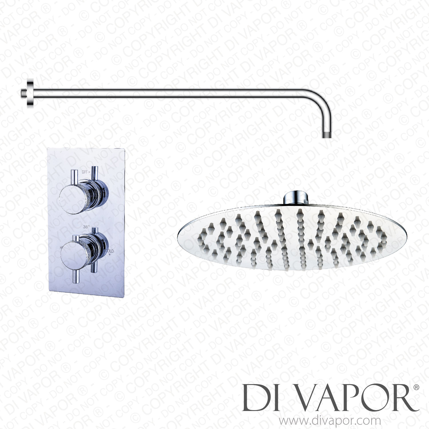 Better Bathrooms BUN/BeBa_27734/79065 Axel Single Outlet Shower Valve