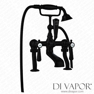 Better Bathrooms BUN/BeBa_27784/79574 Black Freestanding Bath Shower Mixer Tap - Helston Spare Parts